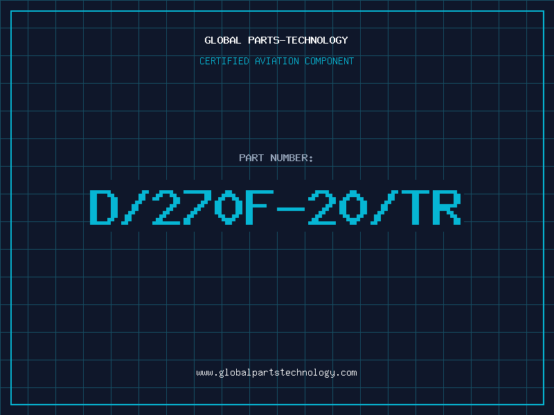 Aviation Part D/270F-20/TR