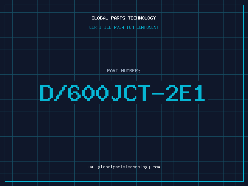Aviation Part D/600JCT-2E1