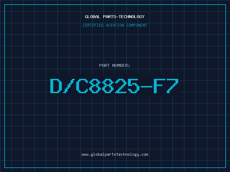Aviation Part D/C8825-F7