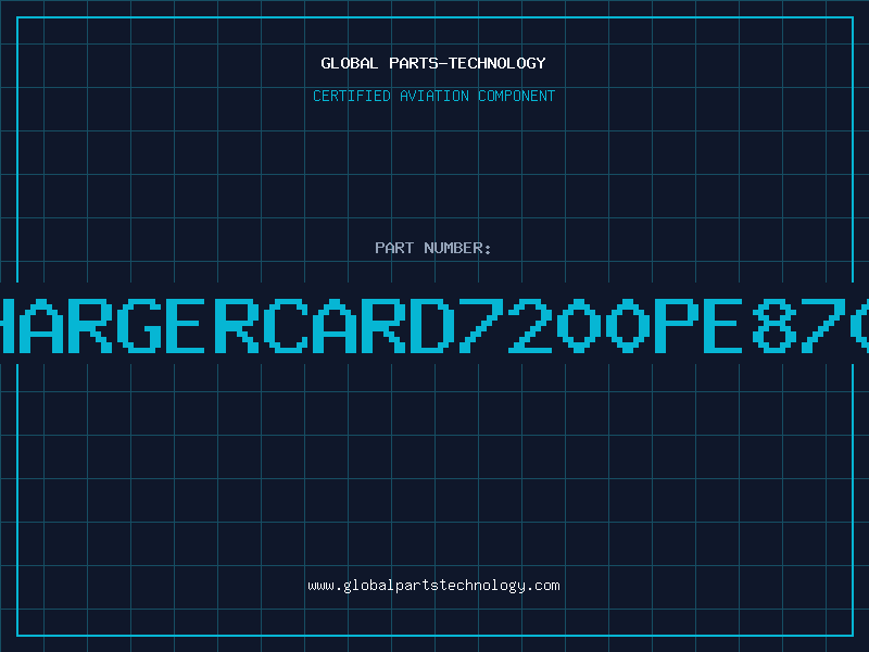 Aviation Part D/D+CHARGERCARD7200PE87046-C2