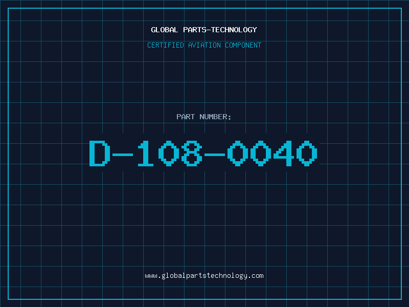 Aviation Part D-108-0040