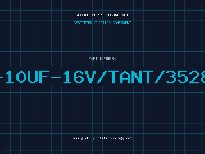 Aviation Part D-10UF-16V/TANT/3528B