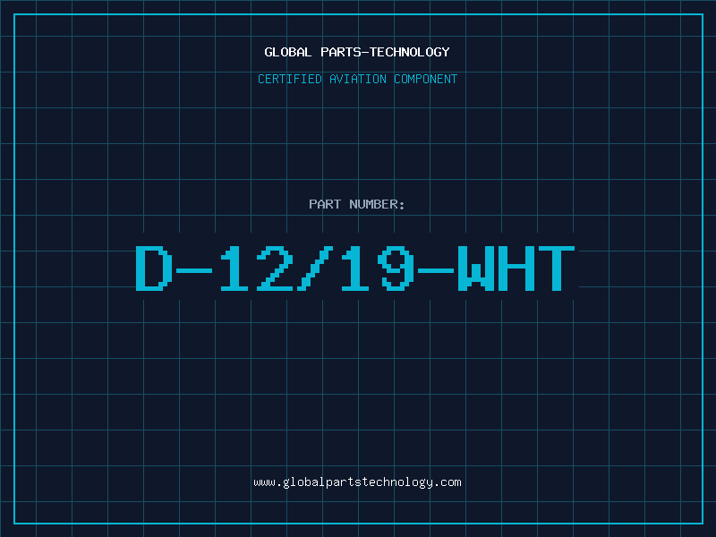 Aviation Part D-12/19-WHT