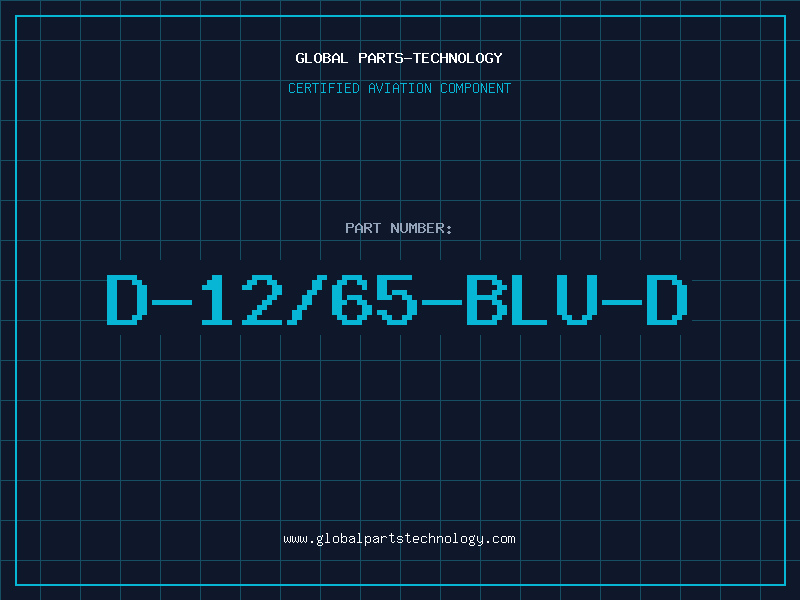 Aviation Part D-12/65-BLU-D
