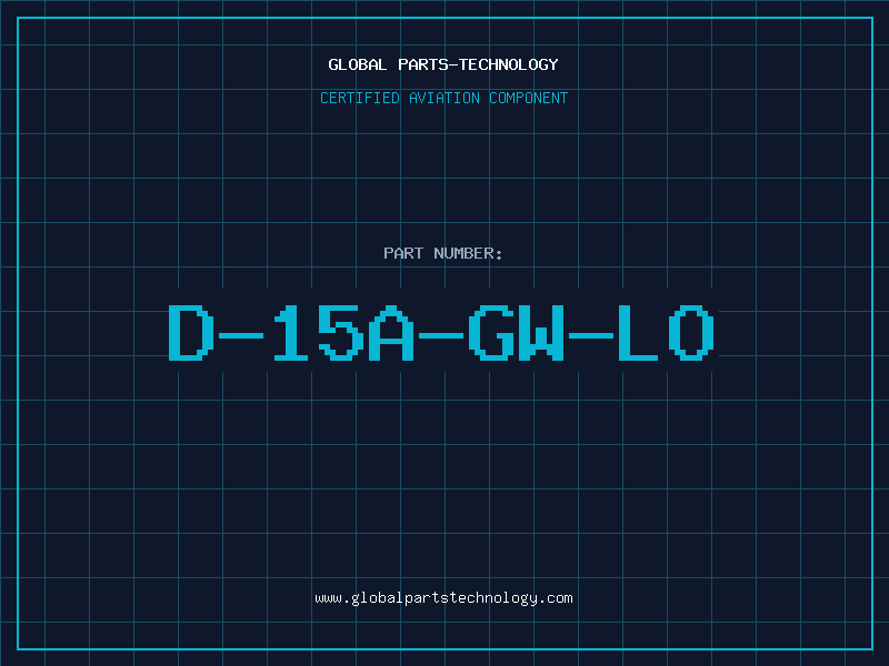 Aviation Part D-15A-GW-LO