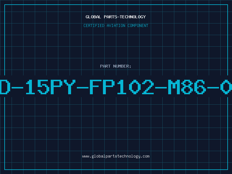 Aviation Part D-15PY-FP102-M86-0