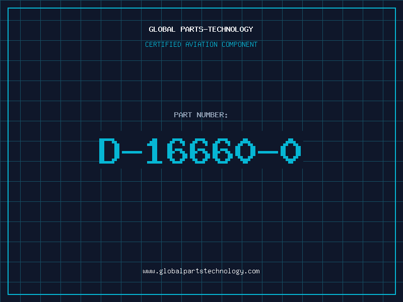 Aviation Part D-16660-0