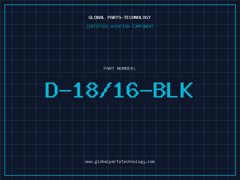 Aviation Part D-18/16-BLK