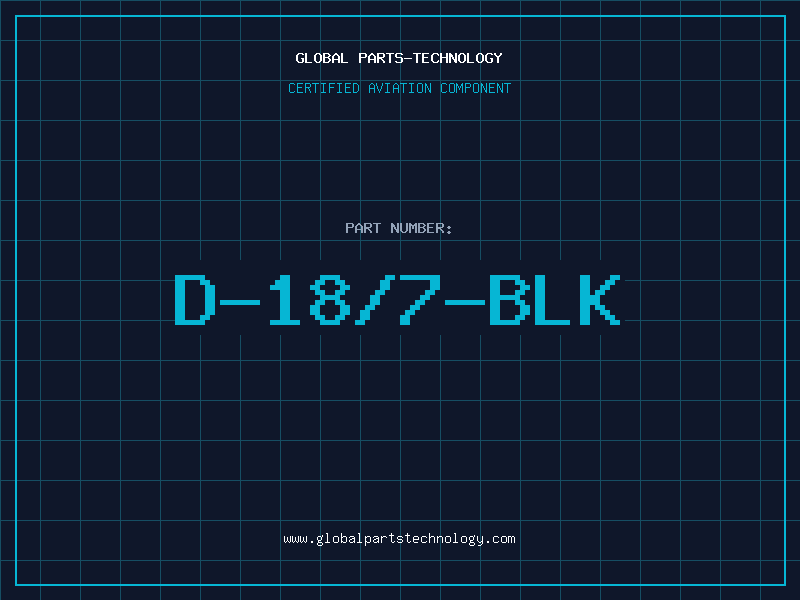 Aviation Part D-18/7-BLK