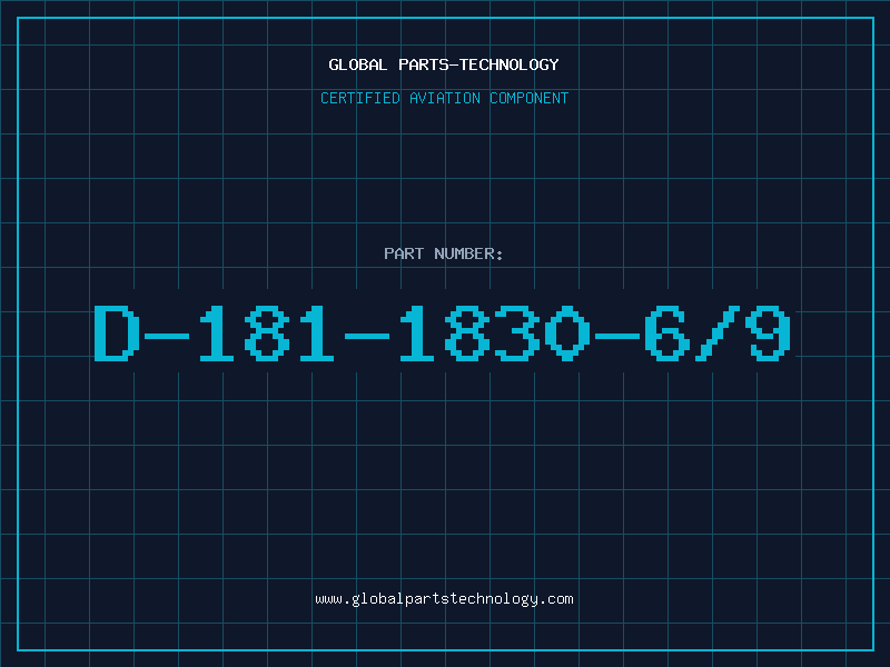 Aviation Part D-181-1830-6/9