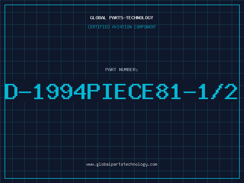 Aviation Part D-1994PIECE81-1/2