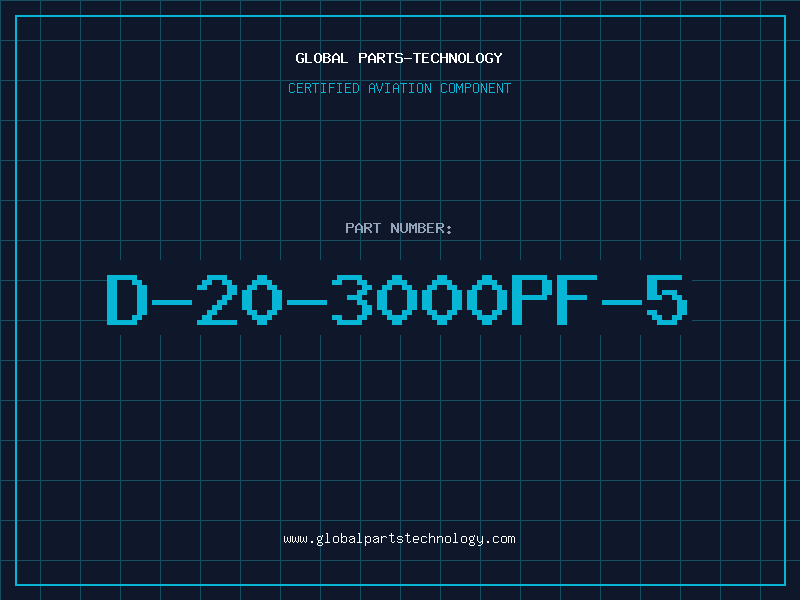 Aviation Part D-20-3000PF-5
