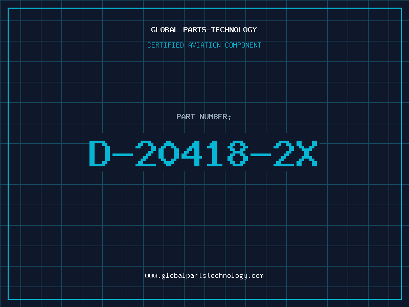 Aviation Part D-20418-2X