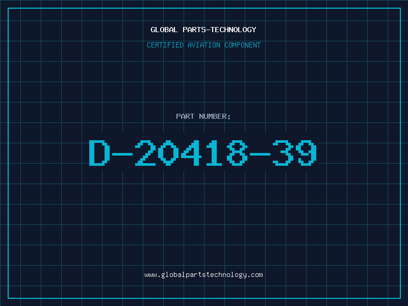 Aviation Part D-20418-39