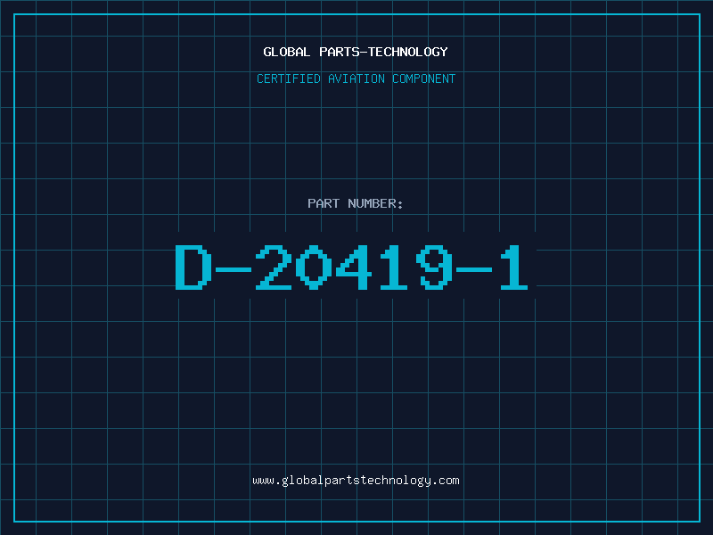 Aviation Part D-20419-1