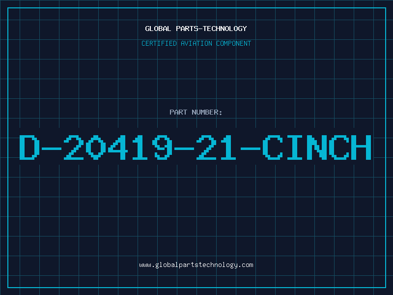 Aviation Part D-20419-21-CINCH