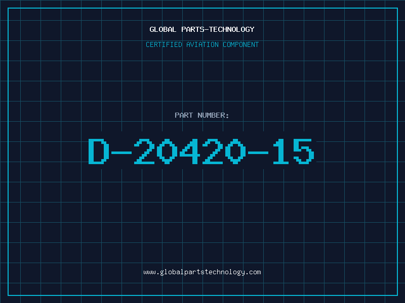 Aviation Part D-20420-15