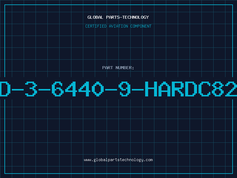 Aviation Part D-3-6440-9-HARDC82
