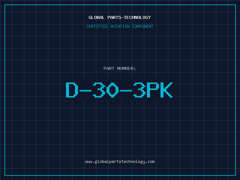 Aviation Part D-30-3PK