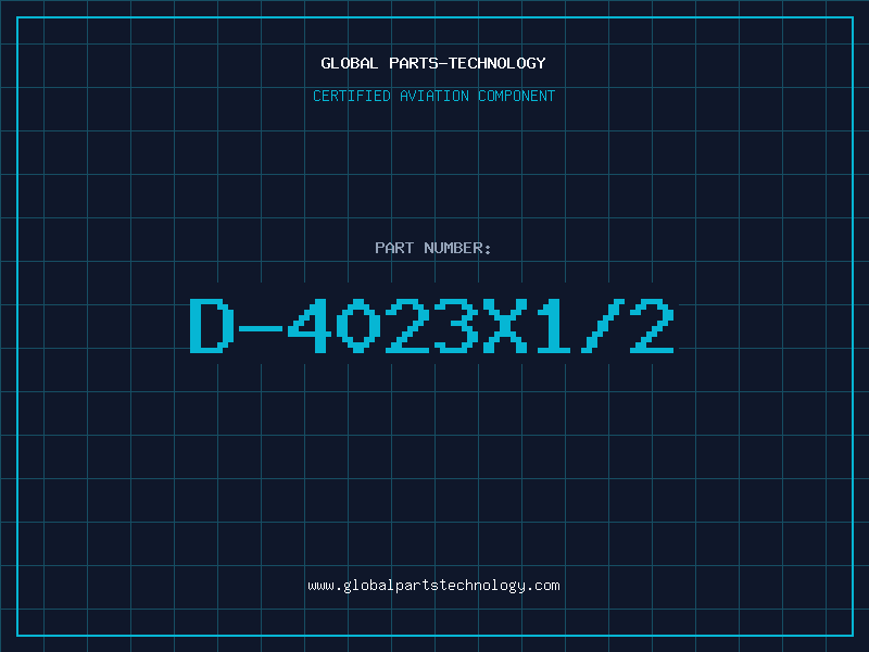 Aviation Part D-4023X1/2
