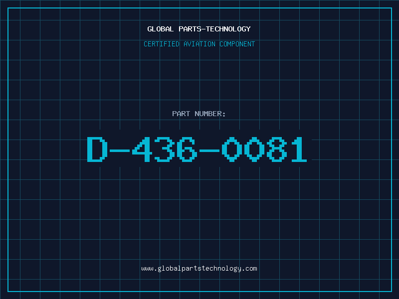 Aviation Part D-436-0081