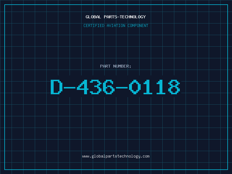 Aviation Part D-436-0118
