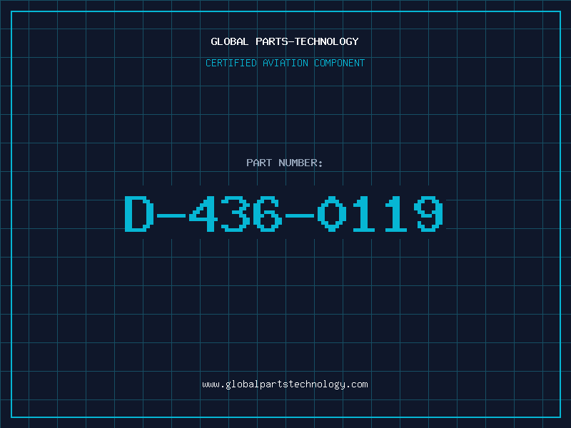 Aviation Part D-436-0119