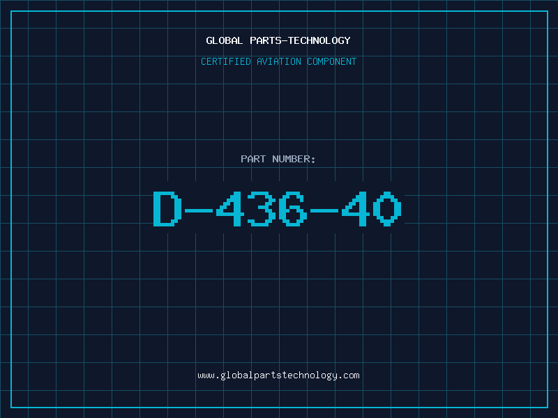 Aviation Part D-436-40