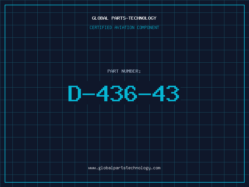 Aviation Part D-436-43