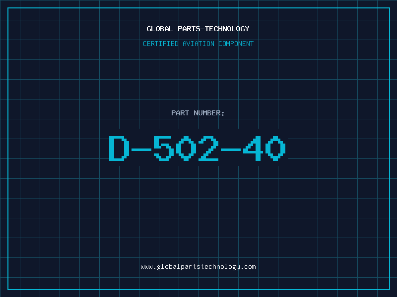 Aviation Part D-502-40