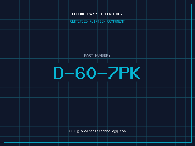 Aviation Part D-60-7PK