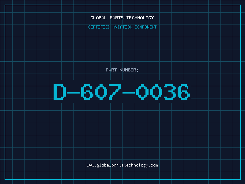 Aviation Part D-607-0036