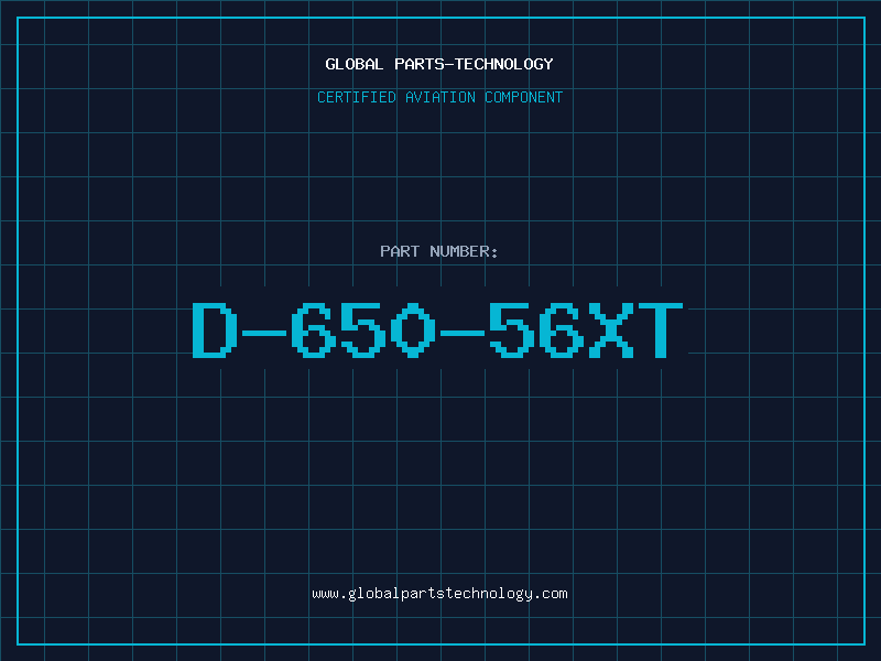Aviation Part D-650-56XT