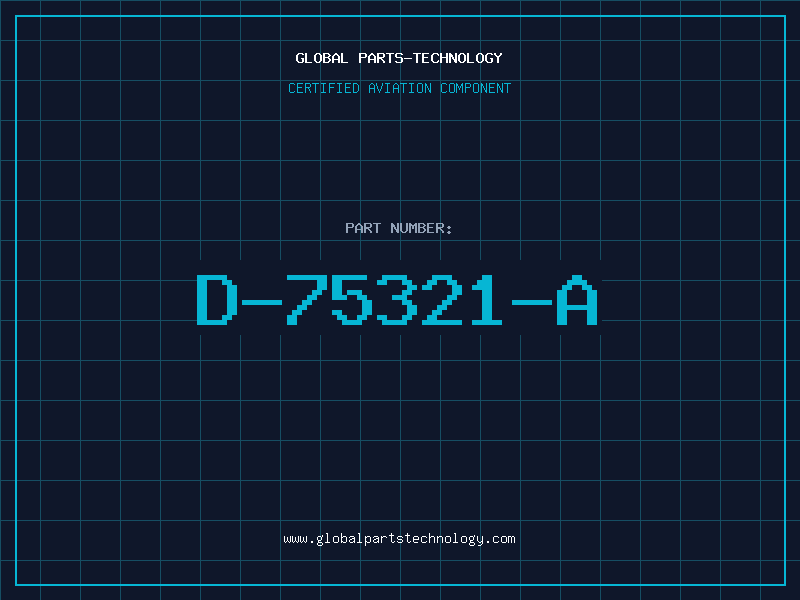 Aviation Part D-75321-A