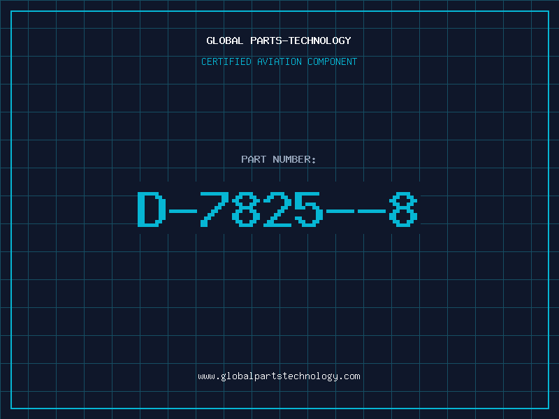 Aviation Part D-7825--8