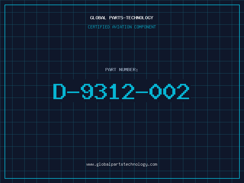 Aviation Part D-9312-002