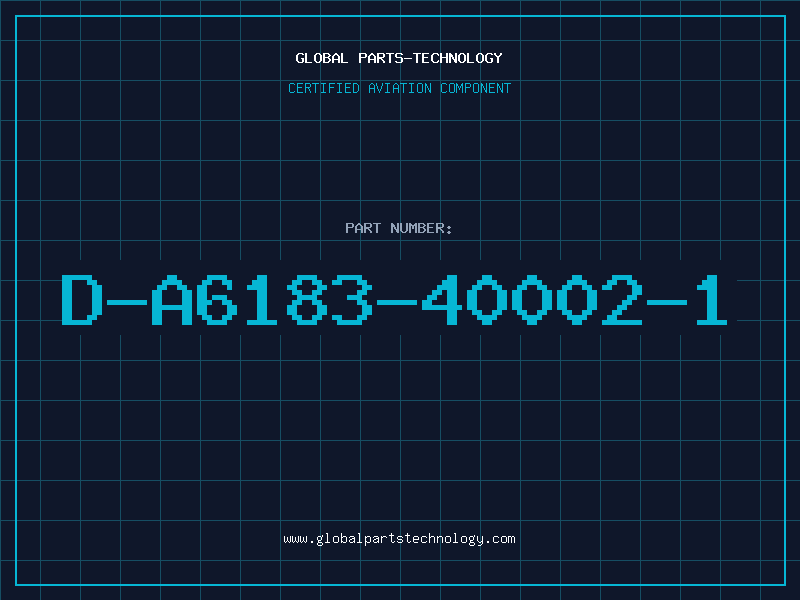 Aviation Part D-A6183-40002-1