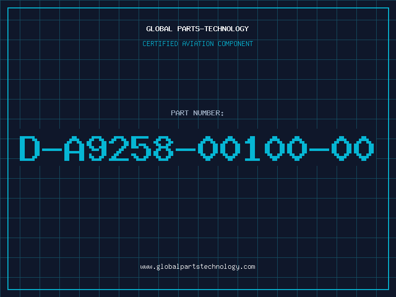 Aviation Part D-A9258-00100-00