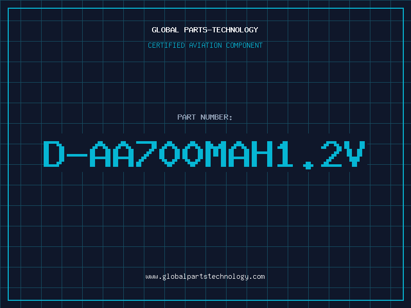 Aviation Part D-AA700mAh1.2V