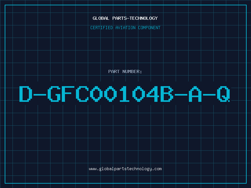 Aviation Part D-GFC00104B-A-Q