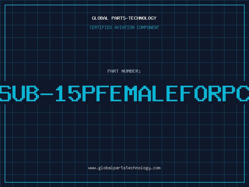 Aviation Part D-SUB-15PFEMALEFORPC99