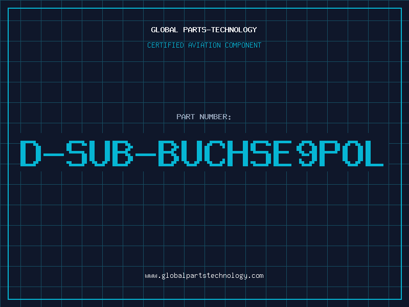 Aviation Part D-SUB-BUCHSE9POL