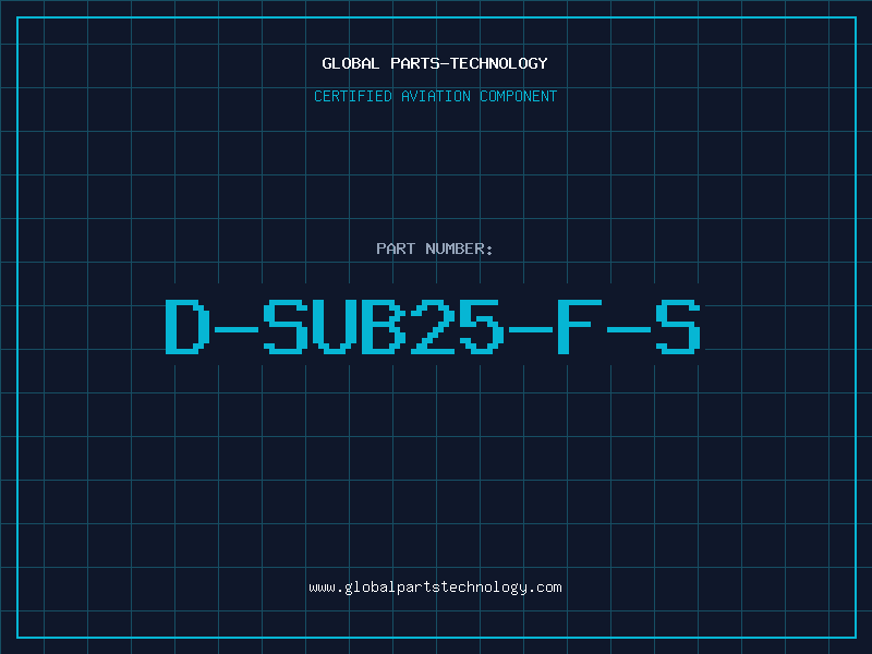 Aviation Part D-SUB25-F-S