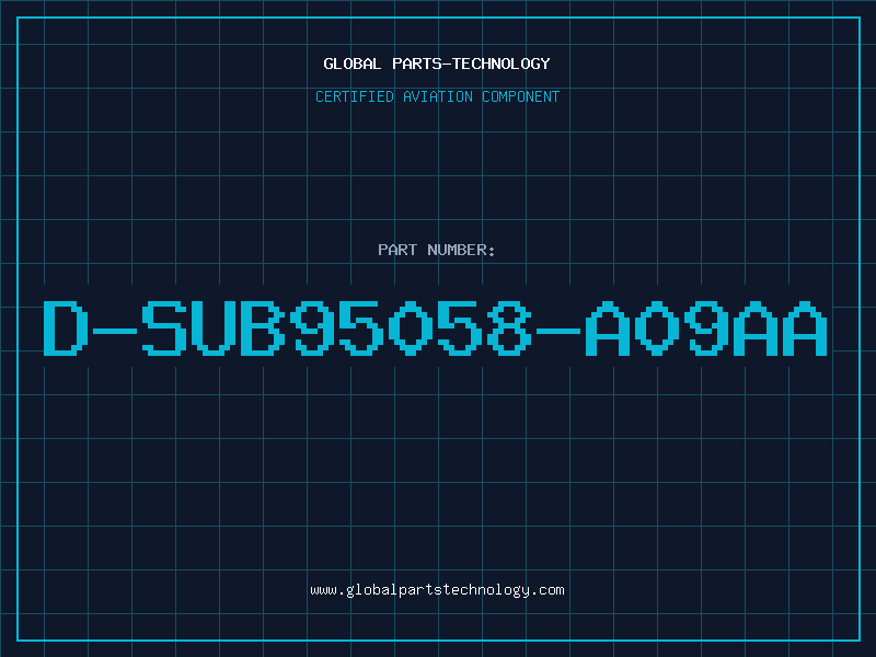 Aviation Part D-SUB95058-A09AA