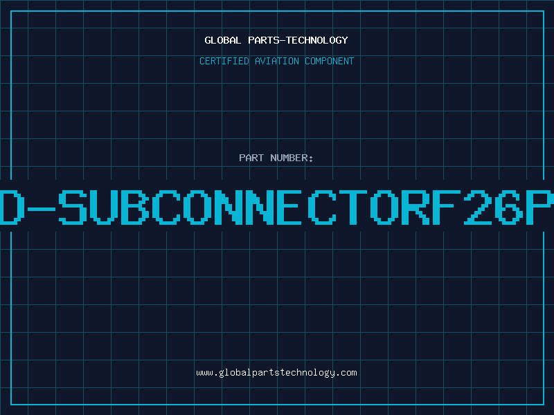 Aviation Part D-SUBCONNECTORF26P