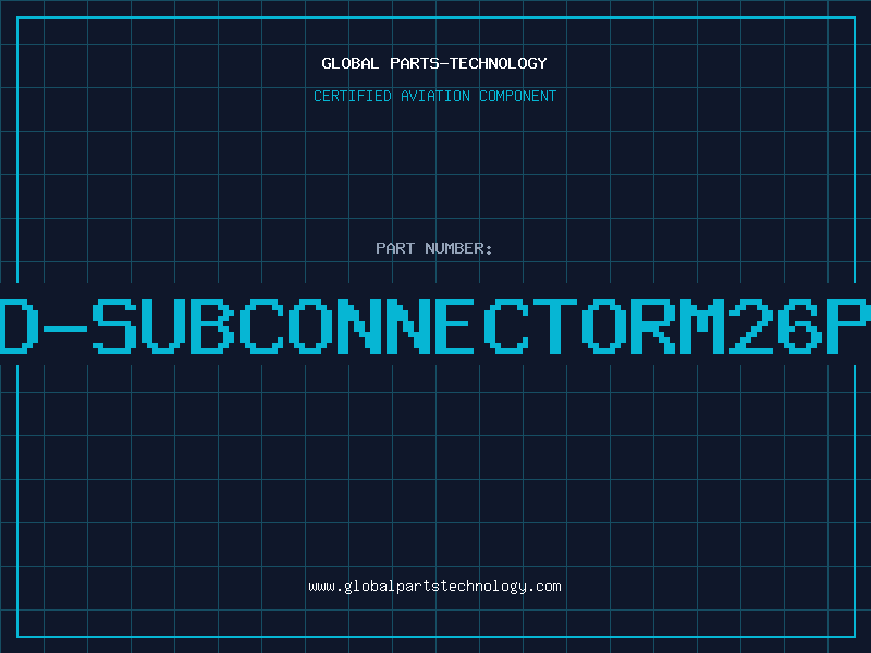 Aviation Part D-SUBCONNECTORM26P