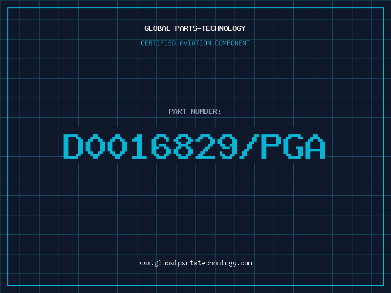 Aviation Part D0016829/PGA