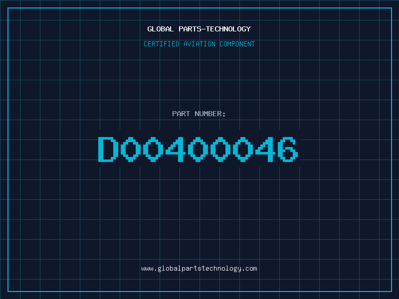 Aviation Part D00400046