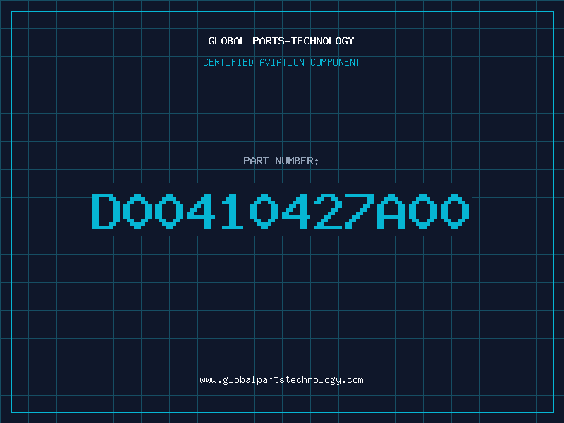 Aviation Part D00410427A00