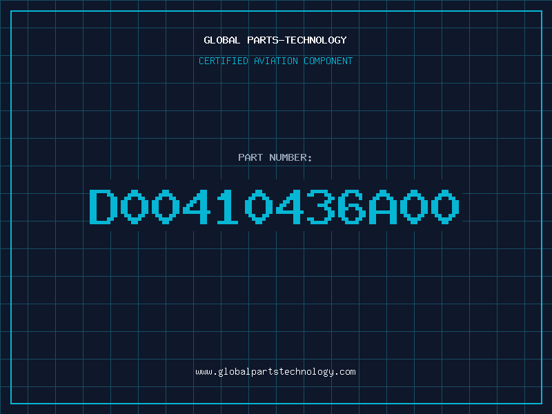 Aviation Part D00410436A00